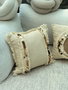 Aberto Design Funda de Cojín KET008 Beige 43 x 43 cm